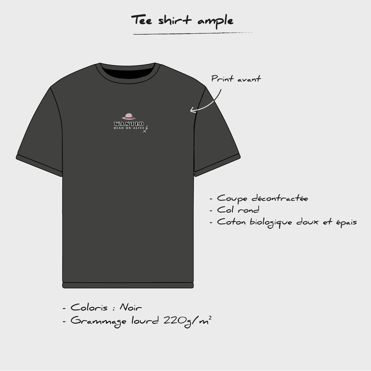 Tee-shirt/Sweats Mugiwara No Ichimi